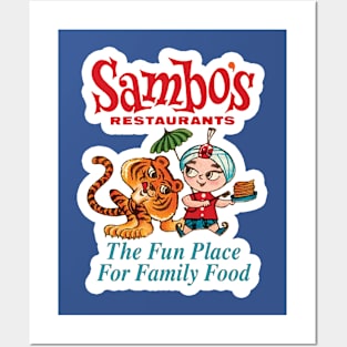 Sambo's Restaurant - Fun Place for Family Food Posters and Art